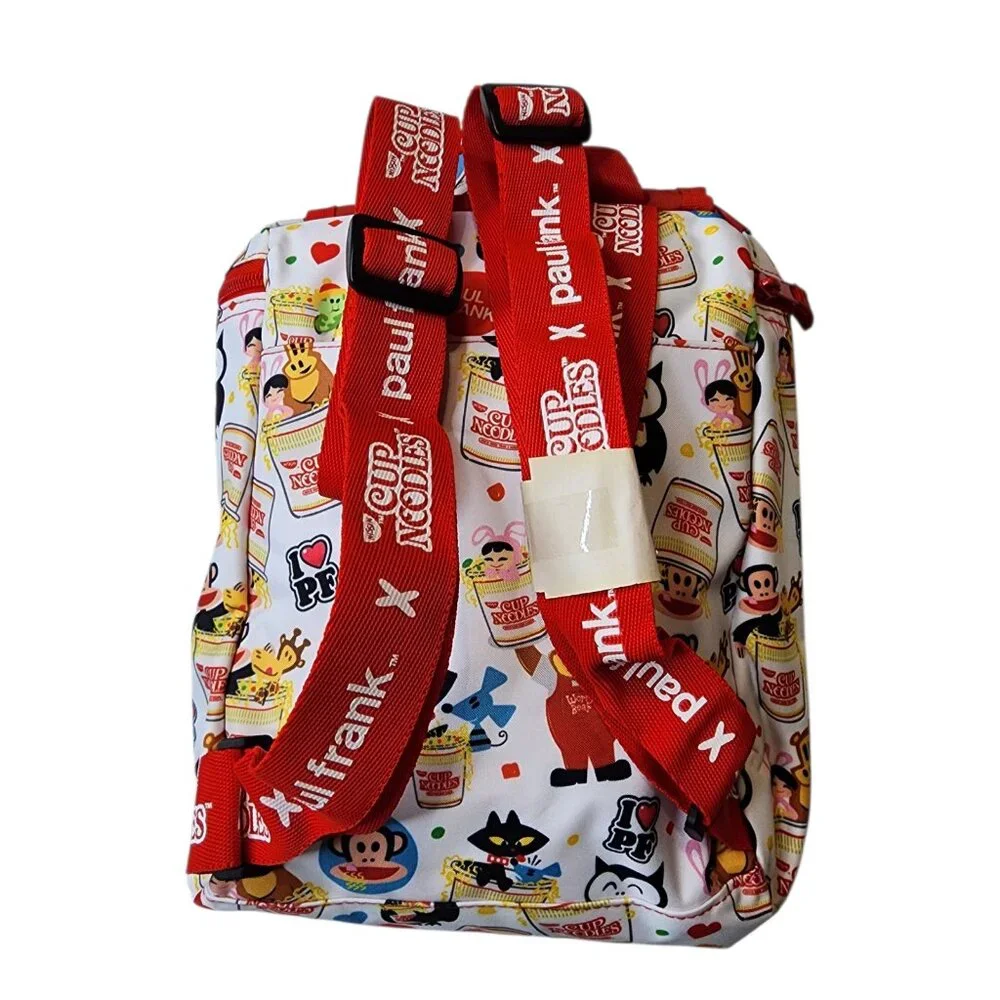 Paul‎ Frank Cup Noodles Small Backpack Bag Purse New